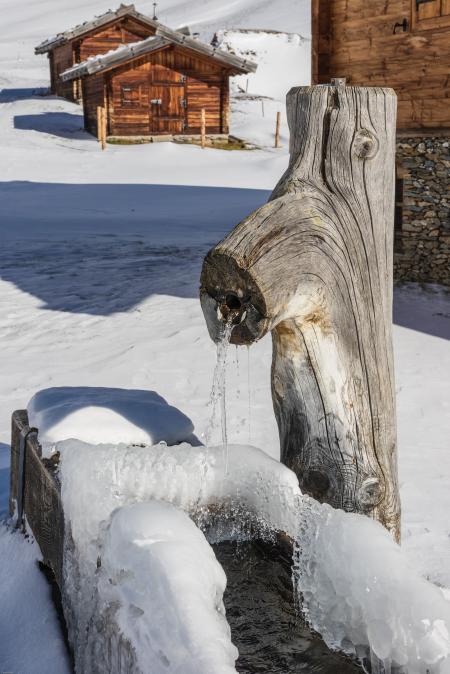 Frozen Lake during Winter