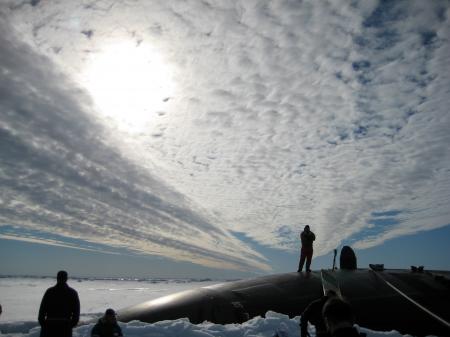 Frozen Submarine