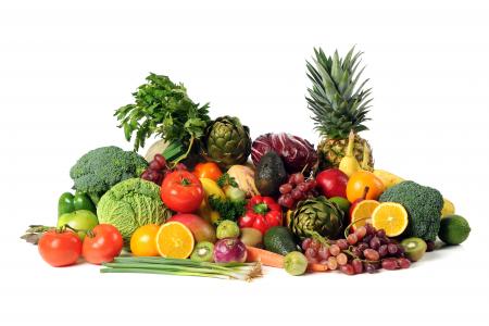 Fruits and vegetables