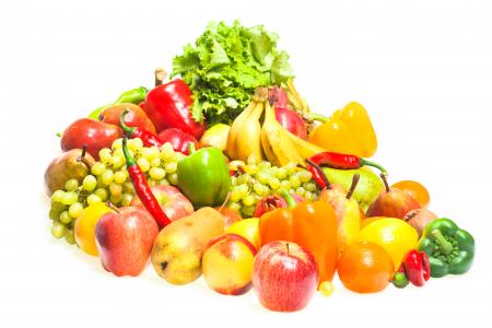 Fruits and vegetables