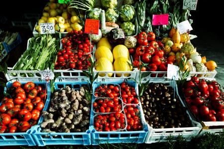 Fruits and vegetables