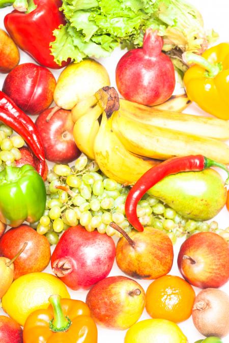 Fruits and vegetables