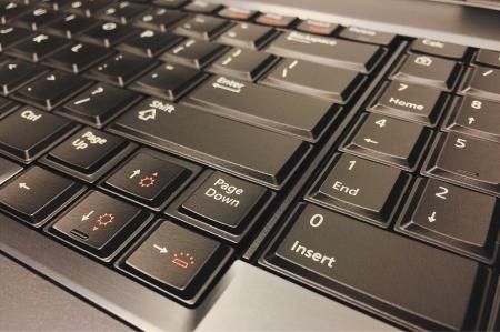 Full Frame Shot of Computer Keyboard