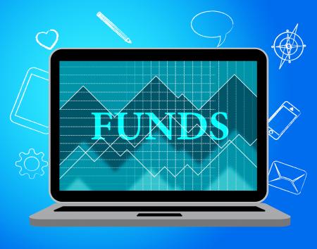 Funds Online Indicates Stock Market And Computing