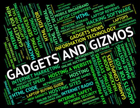 Gadgets And Gizmos Represents Mod Con And Tools