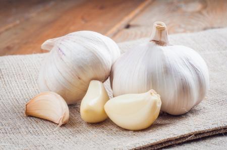 Garlic in Kitchen