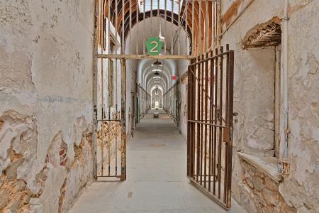 Gated Prison Corridor - HDR