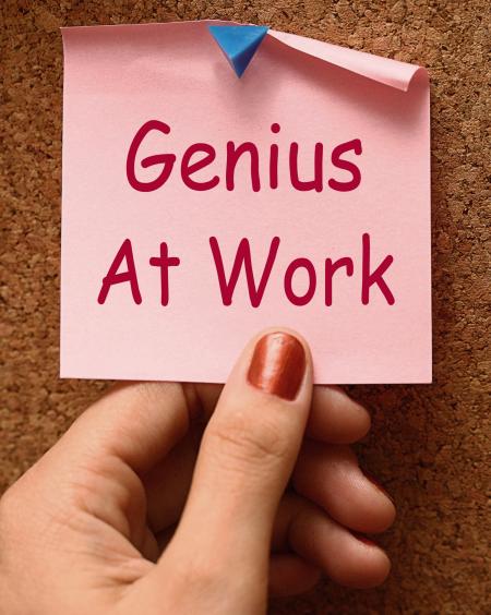 Genius At Work Means Do Not Disturb