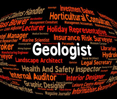 Geologist Job Shows Science Specialist And Expertise