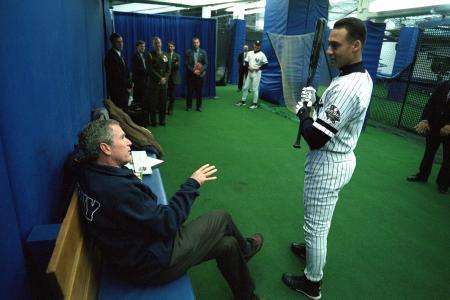 George Bush with Player