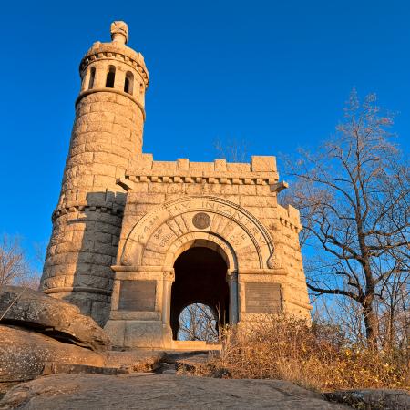 Gettysburg Castle Monument - HDR