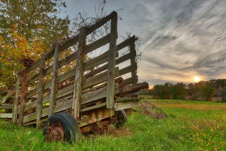 Gettysburg Sunset Decay - HDR