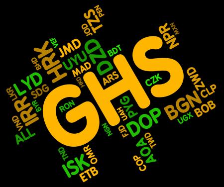 Ghs Currency Indicates Forex Trading And Coinage