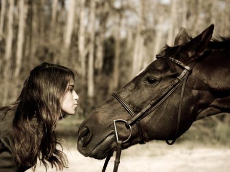 Girl with Horse