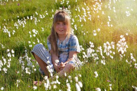 Girl in the Field