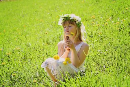 Girl in the Field