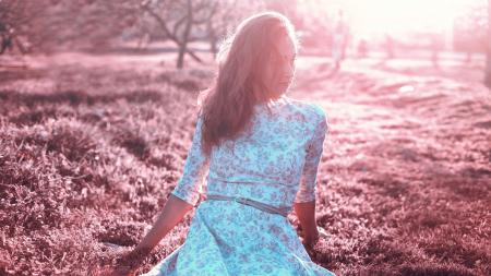 Girl in the Garden