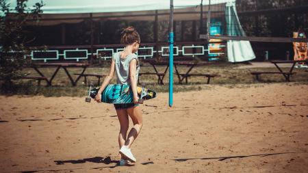 Girl on the Beach