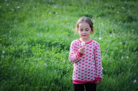 Girl with a Dandelion