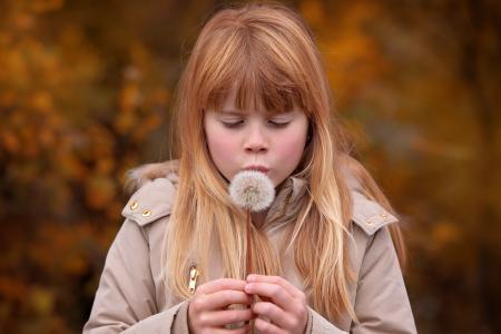 Girl with a Dandelion