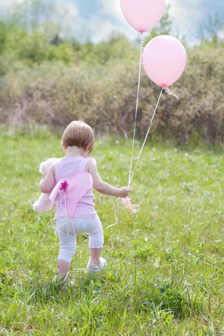 Girl with Balloons