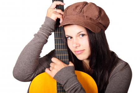 Girl with Guitar