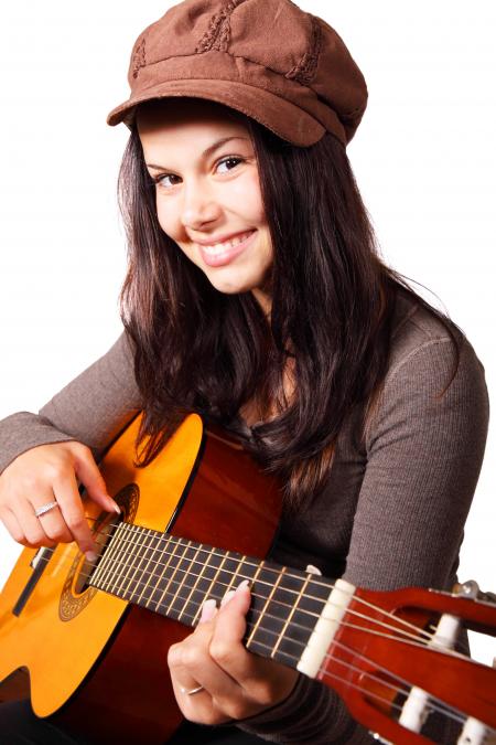 Girl with Guitar