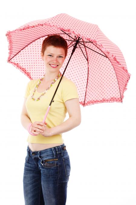 Girl with Umbrella