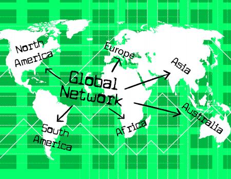 Global Network Shows Worldly Computer And Globalise