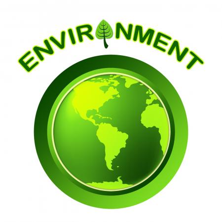 Globe Environment Represents Go Green And Earth