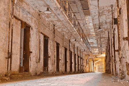 Glowing Prison Corridor - HDR