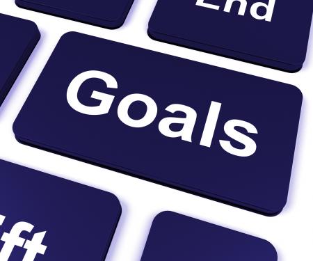 Goals Key Shows Aims Objectives Or Aspirations