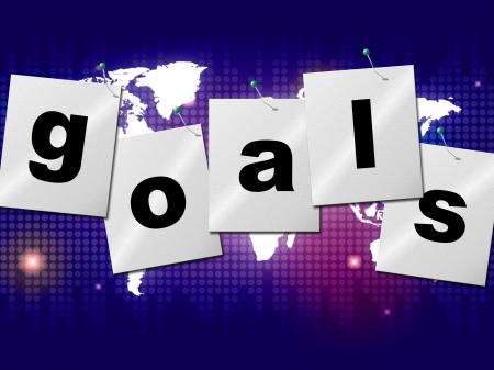 Goals Targets Indicates Aspirations Objectives And Forecast