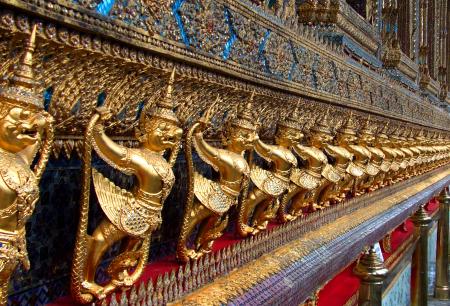 Golden Garuda at Wat Phra Kaew