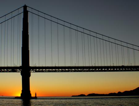 Golden Gate Bridge.San Francisco.