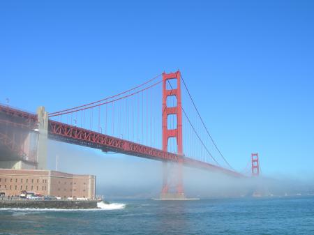 Golden Gate Fog Horizontal