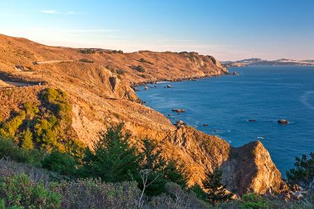 Golden Hour Coast - Point Reyes HDR