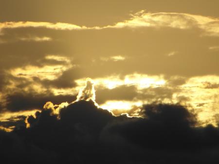 Golden Sunset Skyscape