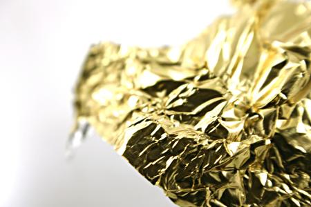 Golden tin foil