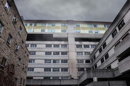 Gray and Brown Painted Building