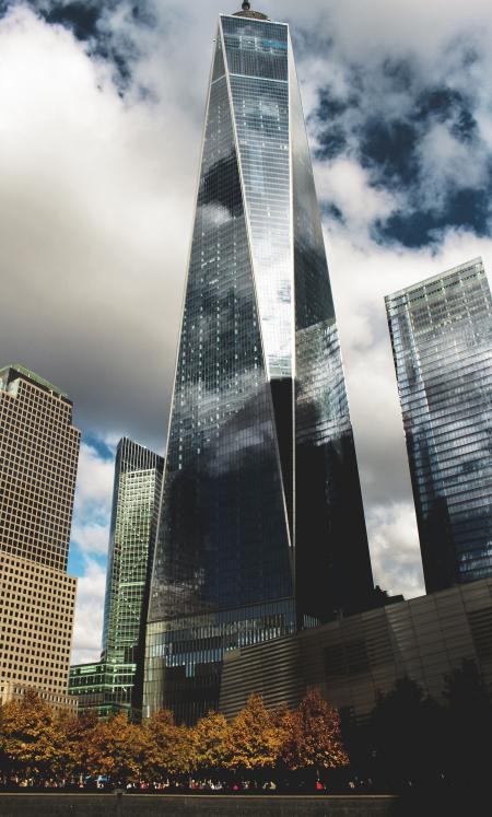 Gray and White High-rise Building