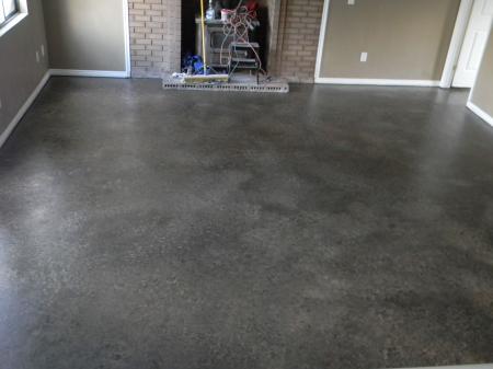 Painted Concrete Surface