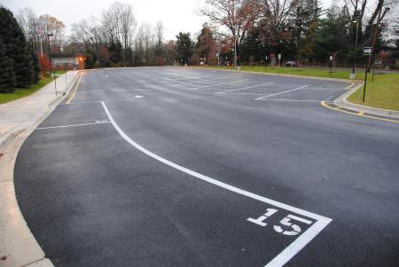 Gray Concrete Road