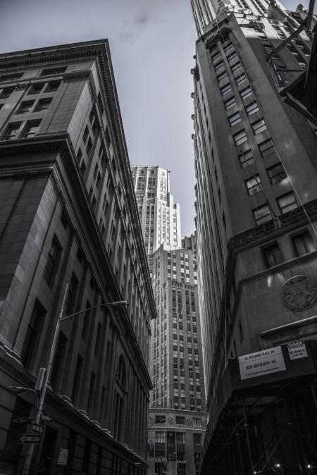 Gray Scale Photography of High Rise Building