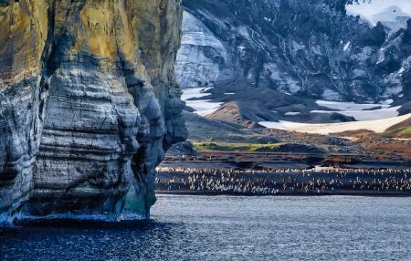 Gray Stone Mountain Beside Body of Water