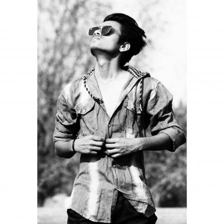 Grayscale Photography of Man Wearing Sunglasses and Dress Shirt