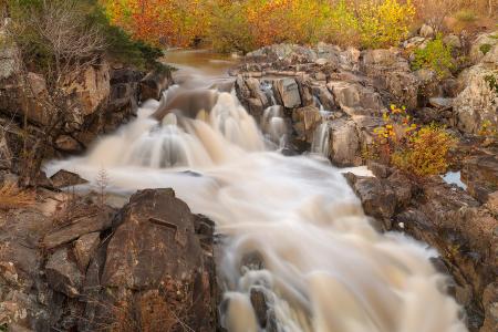 Great Falls Autumn Cascades - HDR