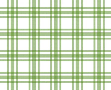Green and white tablecloth pattern