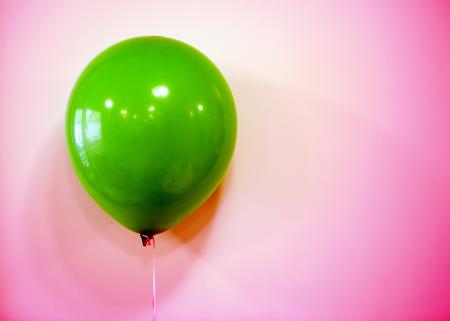 green balloon
