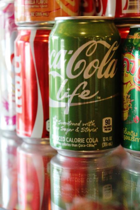 Green Coca-Cola Life Can